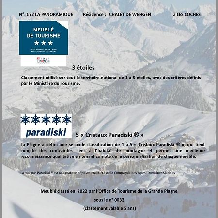 Les Chalets De Wengen - La Panoramique لا بلاني المظهر الخارجي الصورة